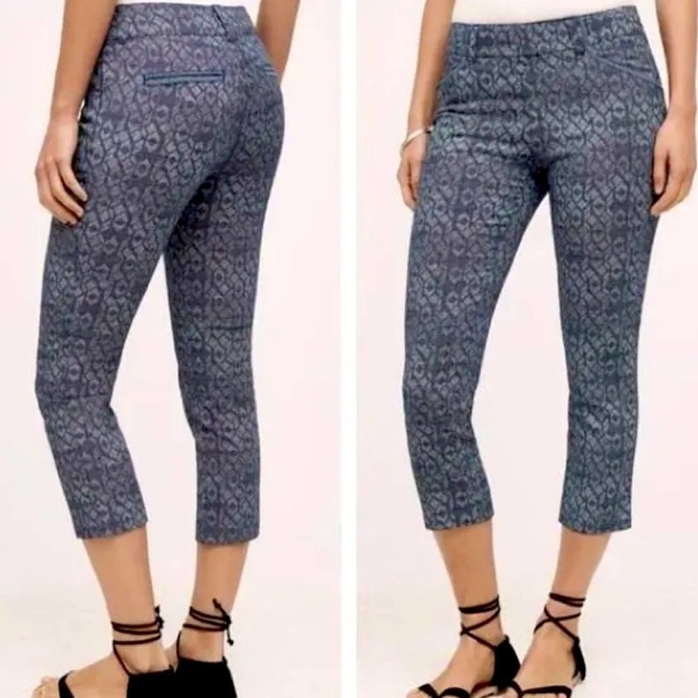Anthropologie Cartonnier Charlie Ikat Trouser Pants